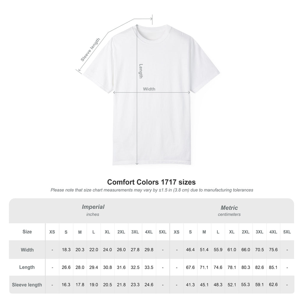 A Wise Voice Said Don’t Text Them | Funny Back Print Tee | Comfort Colors