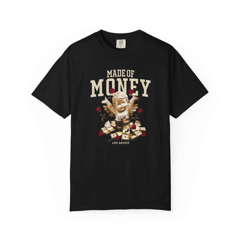“Made of Money” Cherub Graphic Tee | Streetwear Comfort Colors T-Shirt